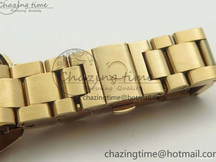 0418 Bright Aqua Terra Ladies 35mm RG V6F Best Edition Brown Dial On RG Bracelet A 8101